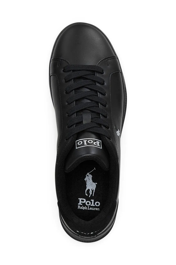 Kožne tenisice Polo Ralph Lauren Hrt Crt Ii crna 809965072002.001