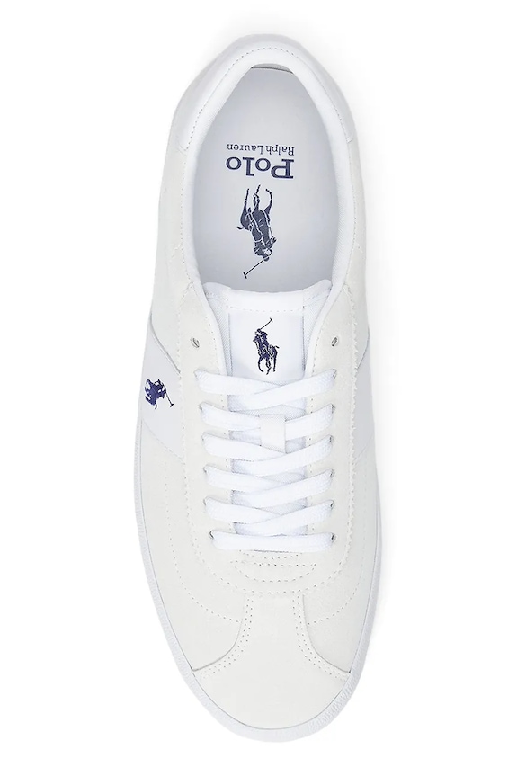 Polo Ralph Lauren leather sneakers Court Vlc white 816961260001.001