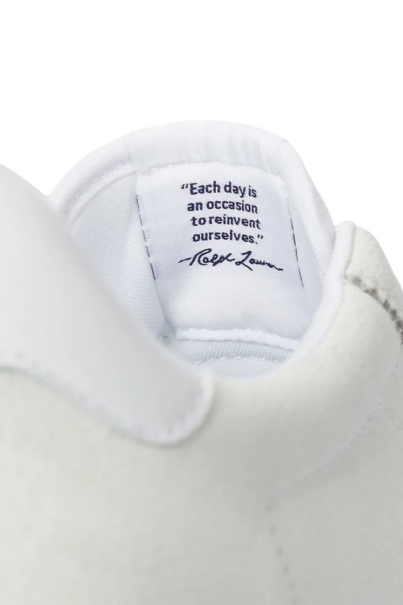 Polo Ralph Lauren leather sneakers Court Vlc 816961260001.001 white
