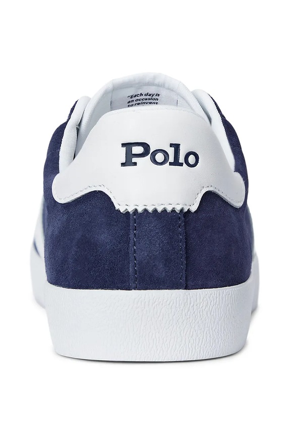 Παπούτσια Σουέτ sneakers Polo Ralph Lauren Court Vlc Pp 816961260002.410 μπλε