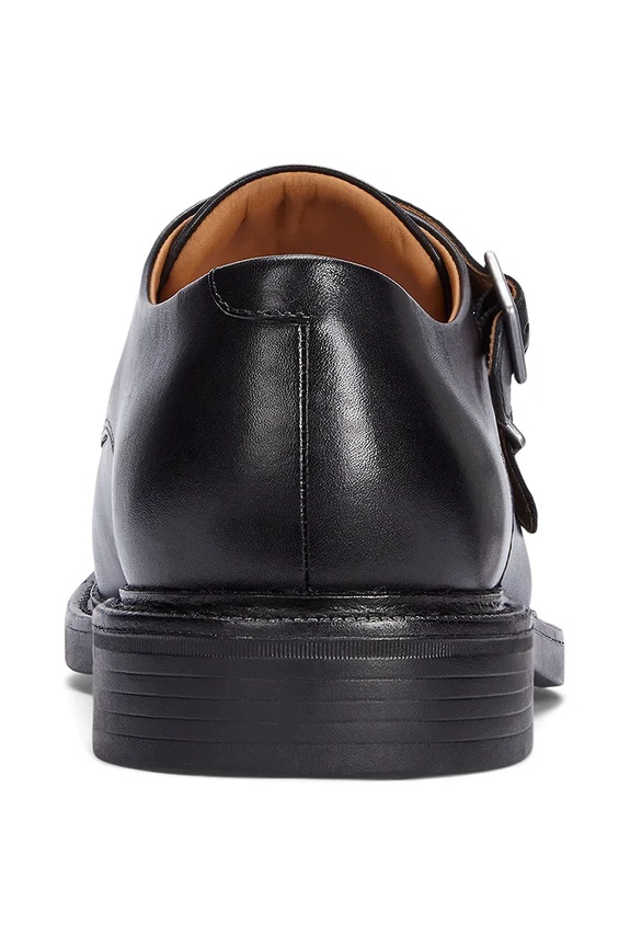 Obuv Kožené poltopánky Polo Ralph Lauren Asher Dbl Mk 803945278001.001 čierna