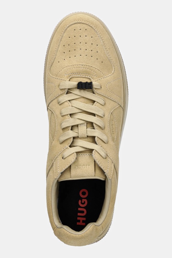 HUGO sneakers in camoscio Hadrian beige 50541798.261