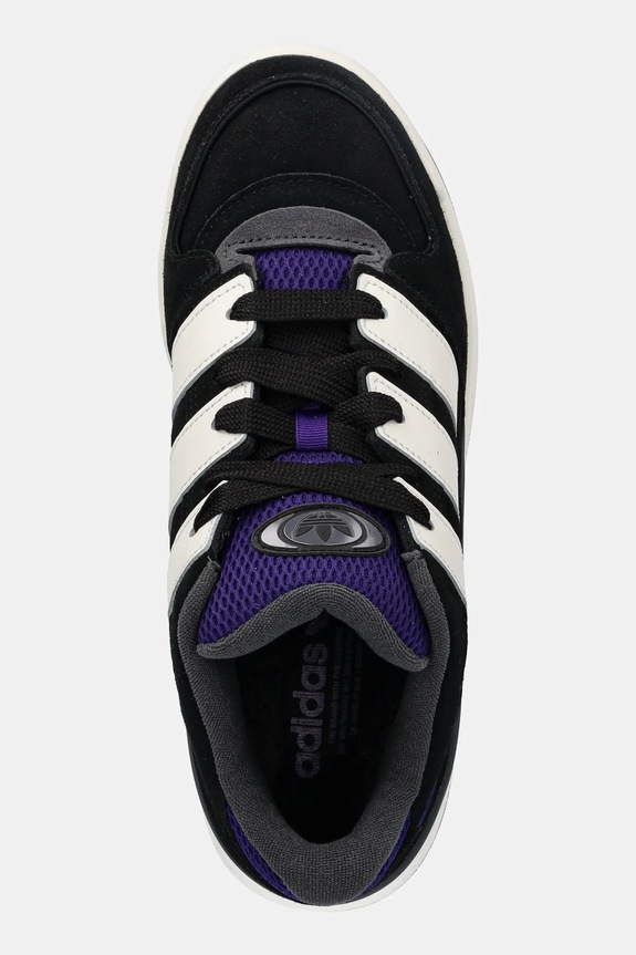 Замшеві кросівки adidas Originals Forum2000 чорний JI3278