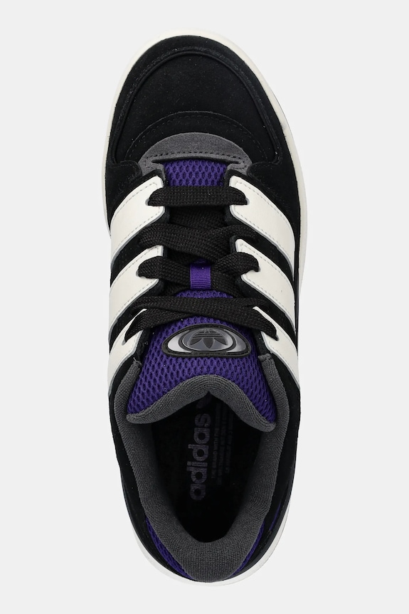 Замшеві кросівки adidas Originals Forum2000 чорний JI3278