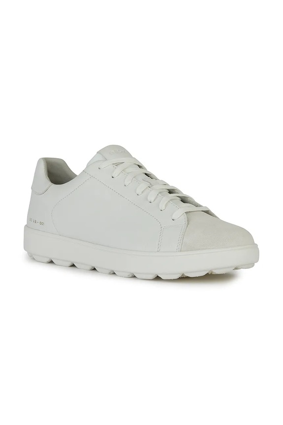 Geox sneakersy skórzane U SPHERICA ECUB-1 C U45GPC.08522.C1352 biały SS25
