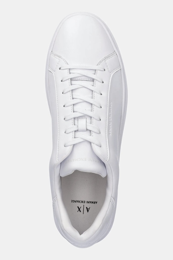 Kožené tenisky Armani Exchange biela XM000141.AF11912.U0002