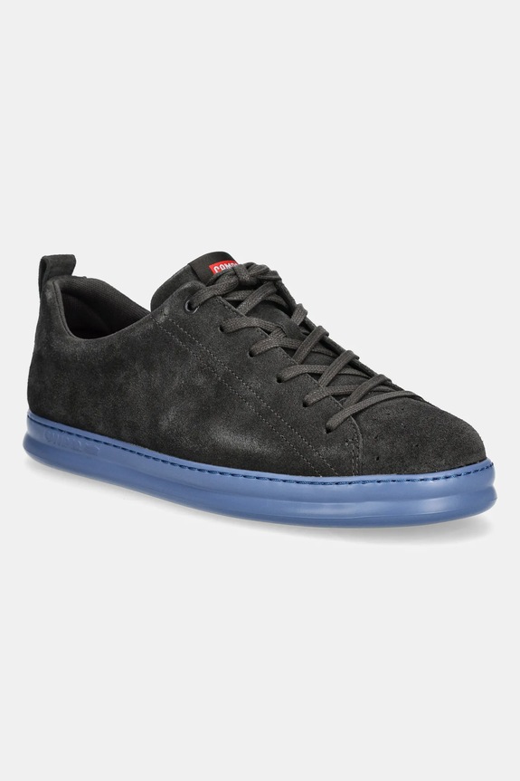 Camper sneakersy zamszowe Runner Four niska szary K100226.146
