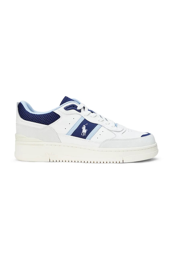 Kožené tenisky Polo Ralph Lauren Masters SP 125 syntetický béžová 809960993005.101