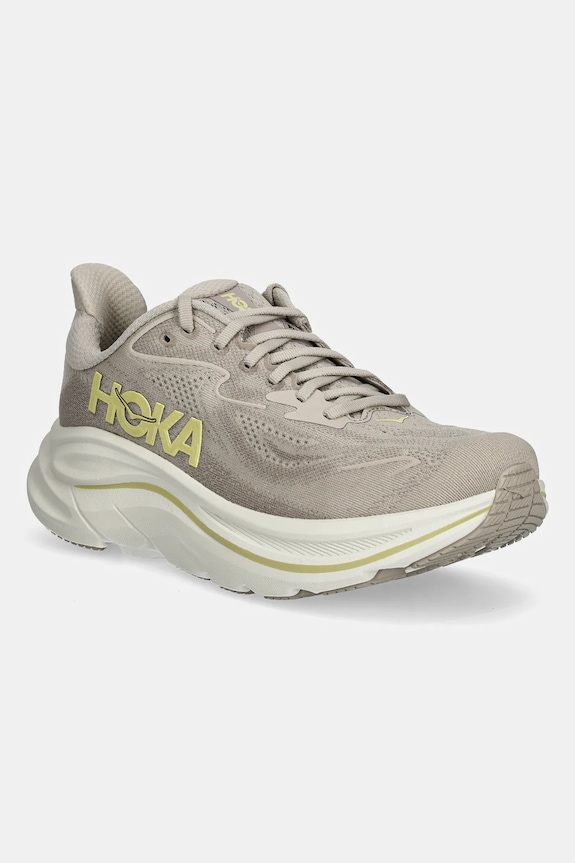 Παπούτσια για τρέξιμο Hoka Clifton 10 υφασμάτινο μπεζ 1162030