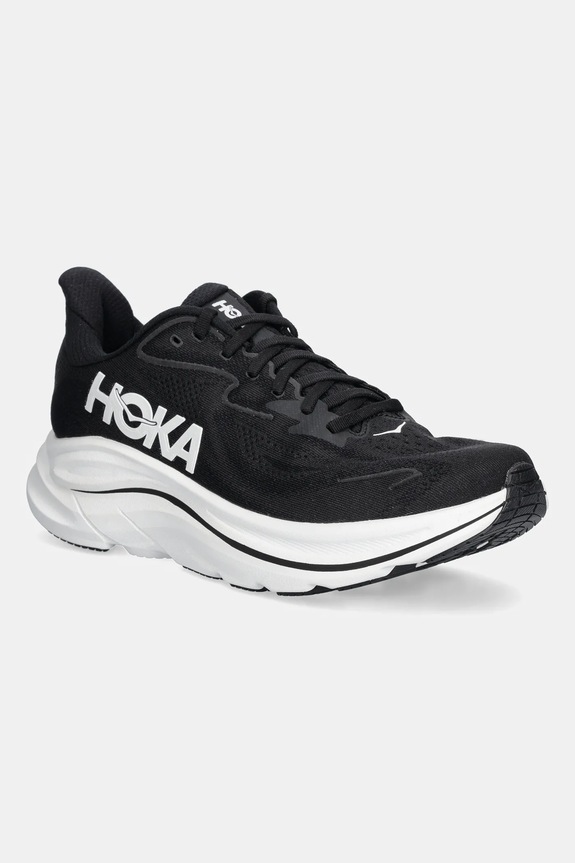 Бігові кросівки Hoka Clifton 10 текстильний чорний 1162030