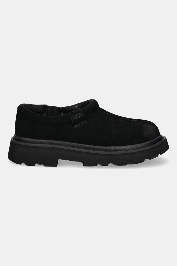 Semišové mokasíny UGG Tasman Lug 1166913.BLK čierna AA00