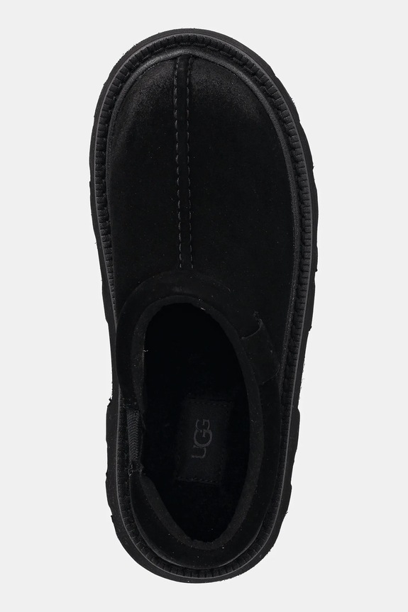 Semišové mokasíny UGG Tasman Lug čierna 1166913.BLK