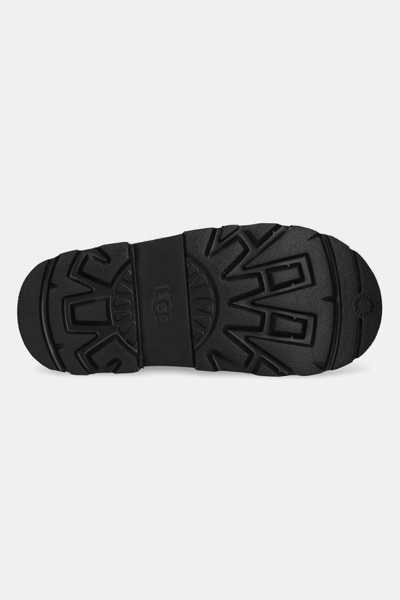 Semišové mokasíny UGG Tasman Lug 1166913.BLK čierna