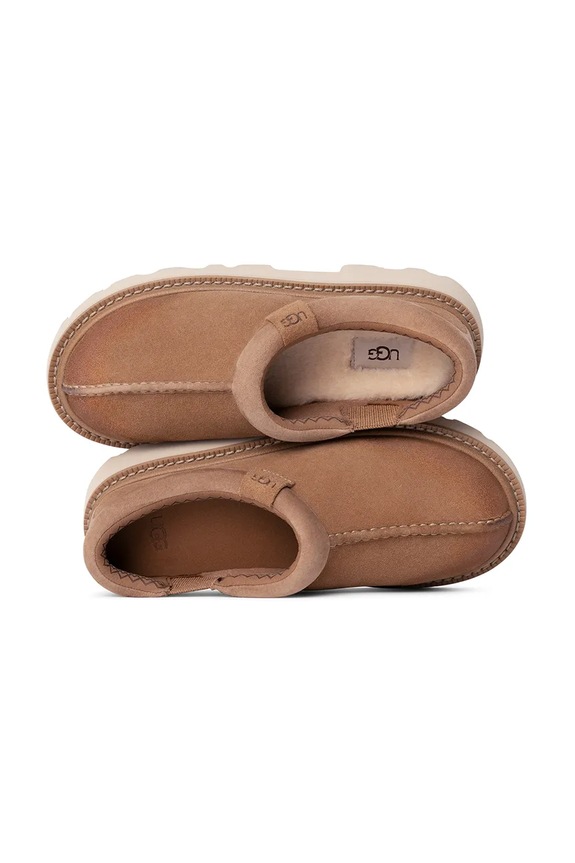 Μοκασίνια σουέτ UGG Tasman Lug 1166913.CHE καφέ