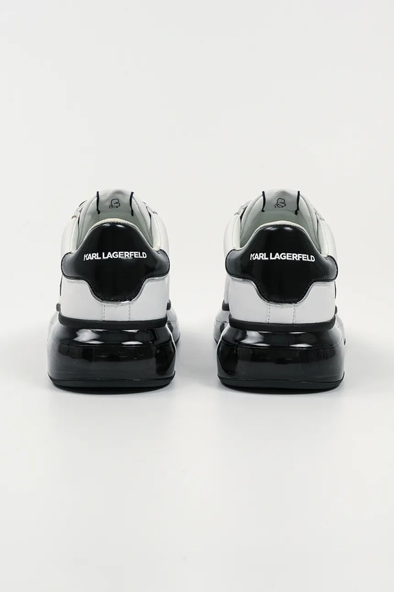 Încălțăminte Karl Lagerfeld sneakers din piele KAPRI KUSHION KL52630N.010 alb