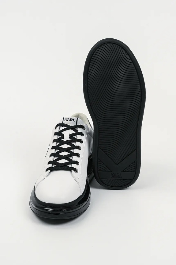 Karl Lagerfeld sneakers din piele KAPRI KUSHION KL52630N.010 alb