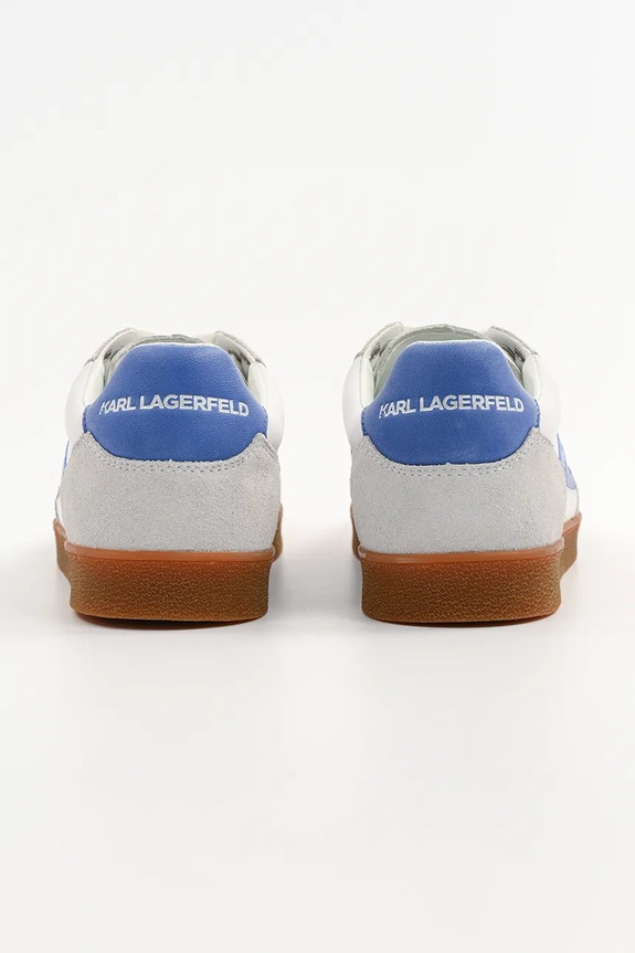 Obuwie Karl Lagerfeld sneakersy skórzane KANDIDATE KL53855.31B biały