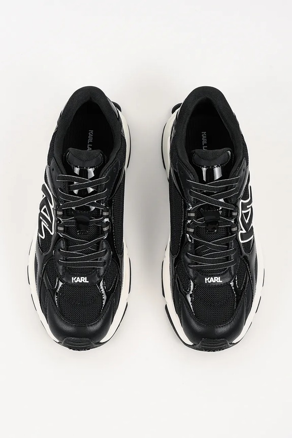 Karl Lagerfeld sneakersy ORION czarny KL55525.400
