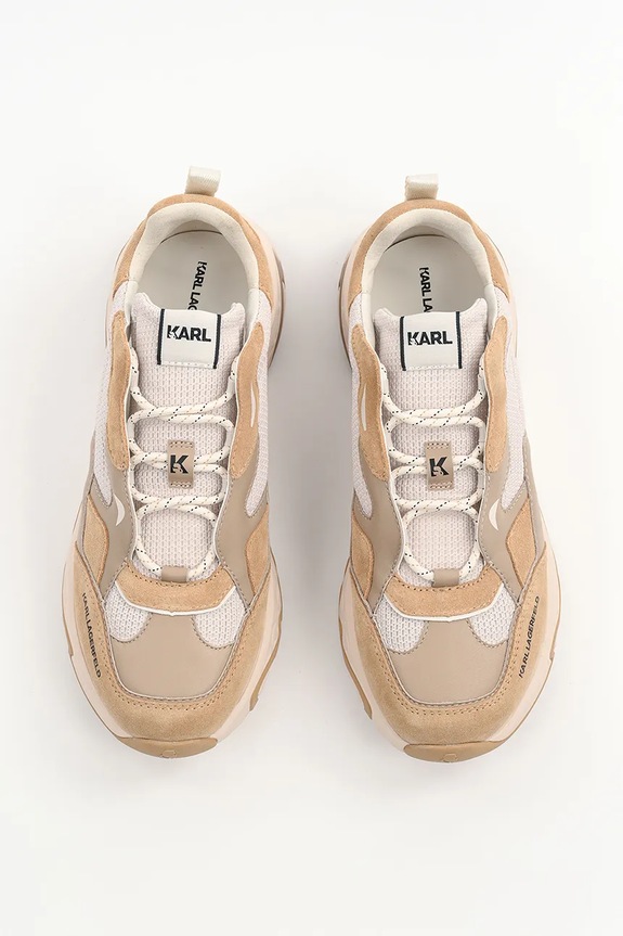 Karl Lagerfeld sneakersy BLAZE beżowy KL52424.4TN