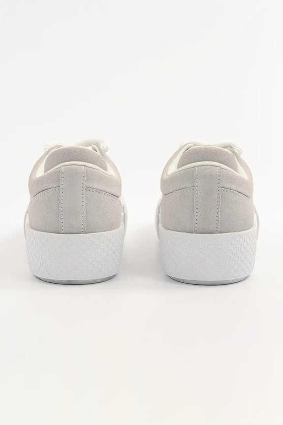 Obuv Semišové tenisky Karl Lagerfeld SKATE LO LACE KL50722.5LL sivá