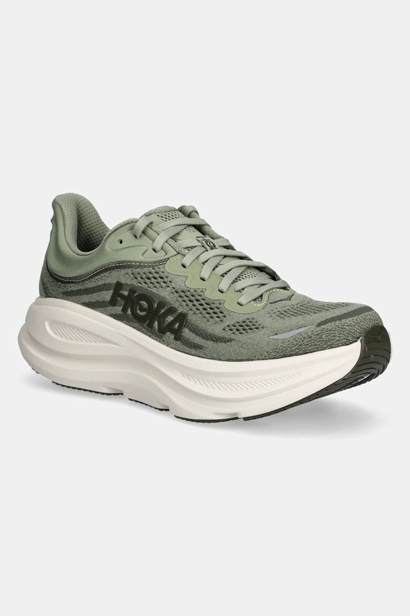 Hoka Bondi 9 Sneakers Men's low green 1162011