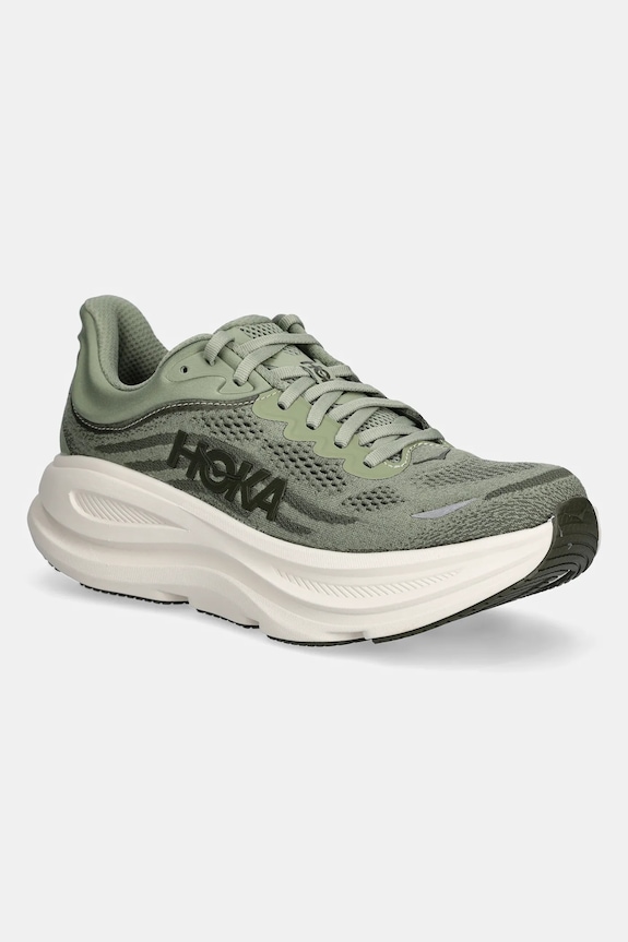Hoka Bondi 9 Sneakers Men's low green 1162011