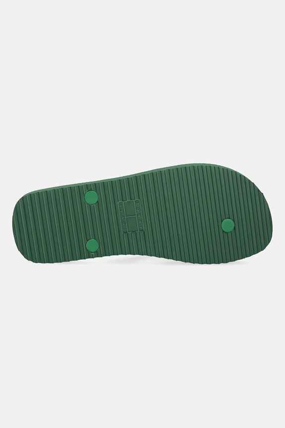 Japonke Tommy Jeans BEACH SANDAL EM0EM01560 zelena