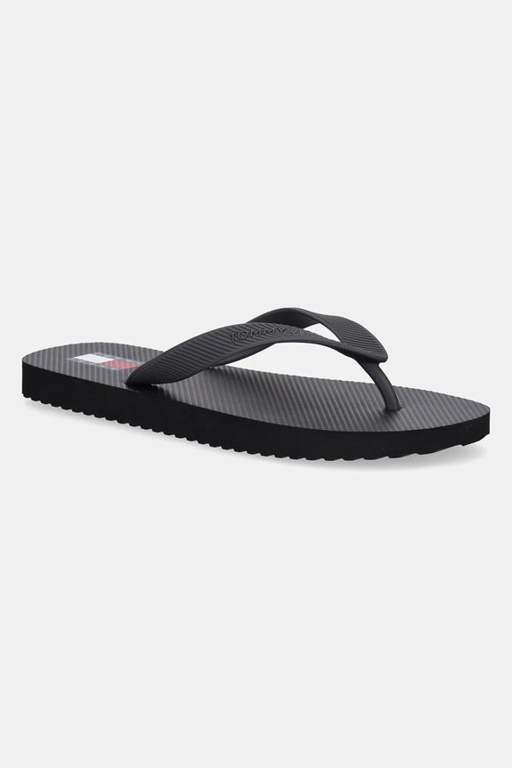 Japonke Tommy Jeans BEACH SANDAL črna EM0EM01560