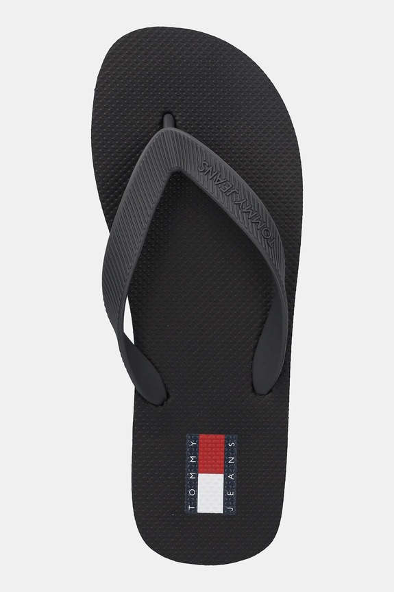 Japonke Tommy Jeans BEACH SANDAL črna EM0EM01560