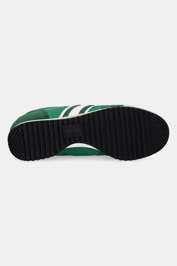 Tenisky Tommy Jeans RETRO RUNNER CLEATED EM0EM01527 zelená