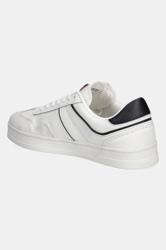 Obuwie Tommy Jeans sneakersy THE GREENWICH LEATHER EM0EM01571 biały