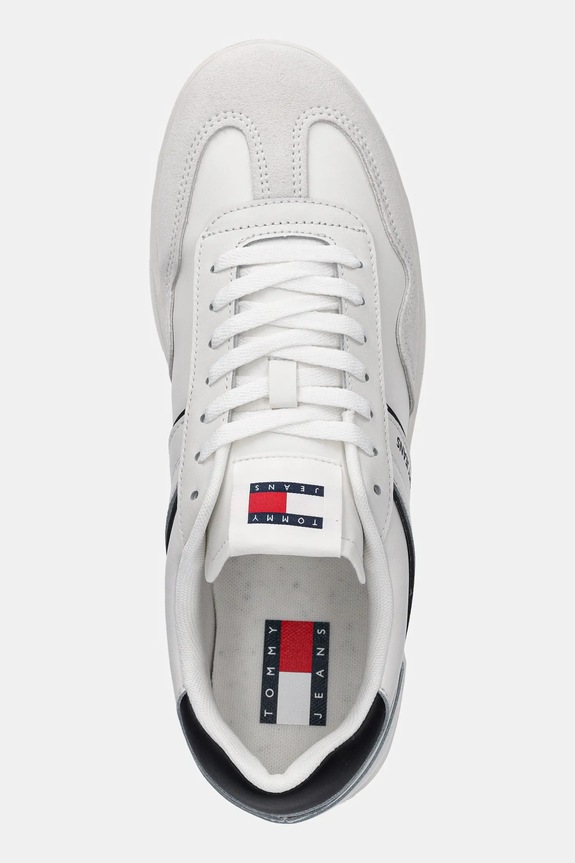 Tommy Jeans sneakersy THE GREENWICH LEATHER biały EM0EM01571