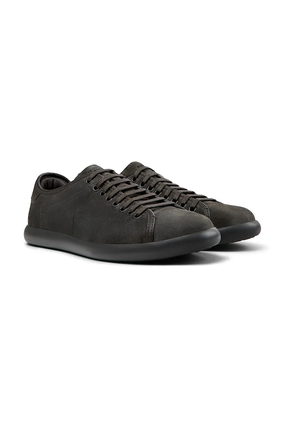 Nubukové tenisky Camper Pelotas Soller K100974.013 šedá SS25