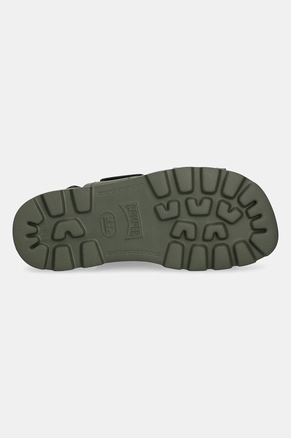 Camper sandały skórzane Brutus Sandal K100777.012 zielony