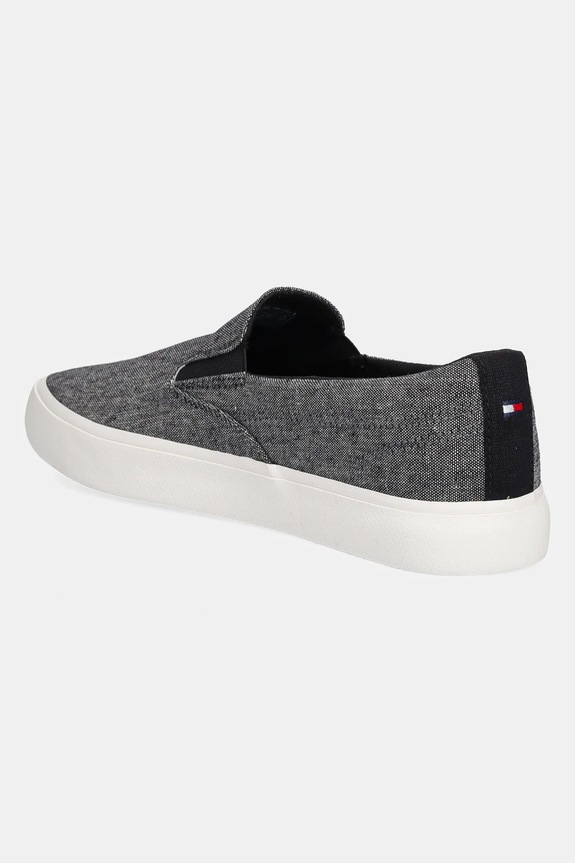 Obuća Tenisice Tommy Hilfiger TH HI VULC LOW SLIP ON CH FM0FM05390 crna