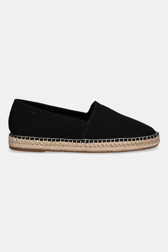 Εσπαντρίγιες Calvin Klein ESPADRILLE CV LOGO HM0HM01808 μαύρο SS25