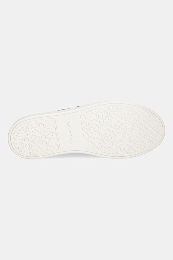 Calvin Klein bőr mokaszin MOCCASIN LTH UNLINED HM0HM01813 bézs