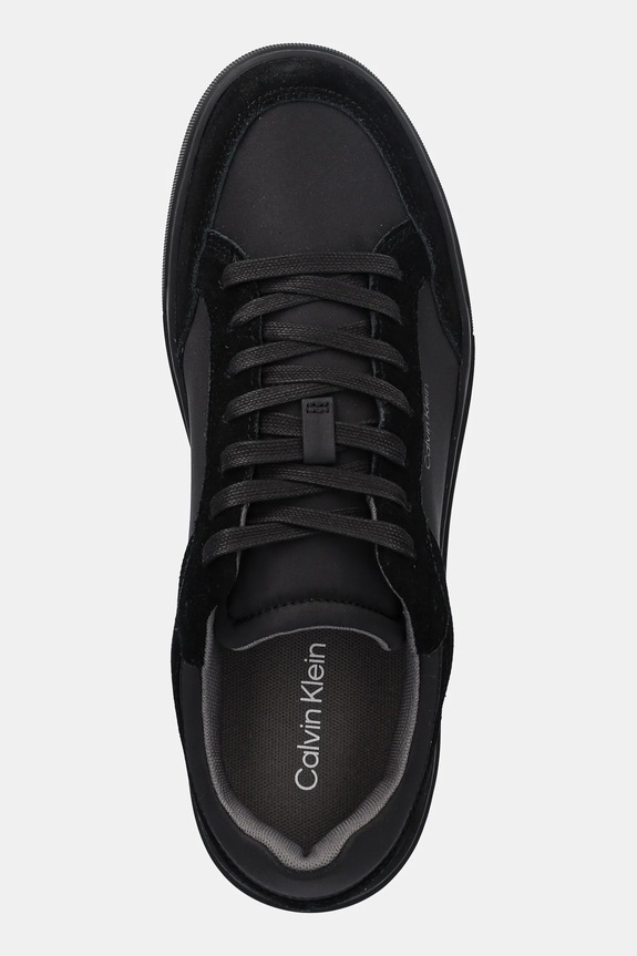 Calvin Klein sneakersy LOW TOP LACE UP REPREVE MIX czarny HM0HM01802
