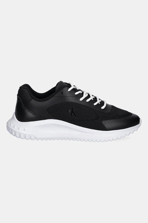 Calvin Klein Jeans sneakersy EVA RUNNER LOW MESH MIX YM0YM01185 czarny SS25