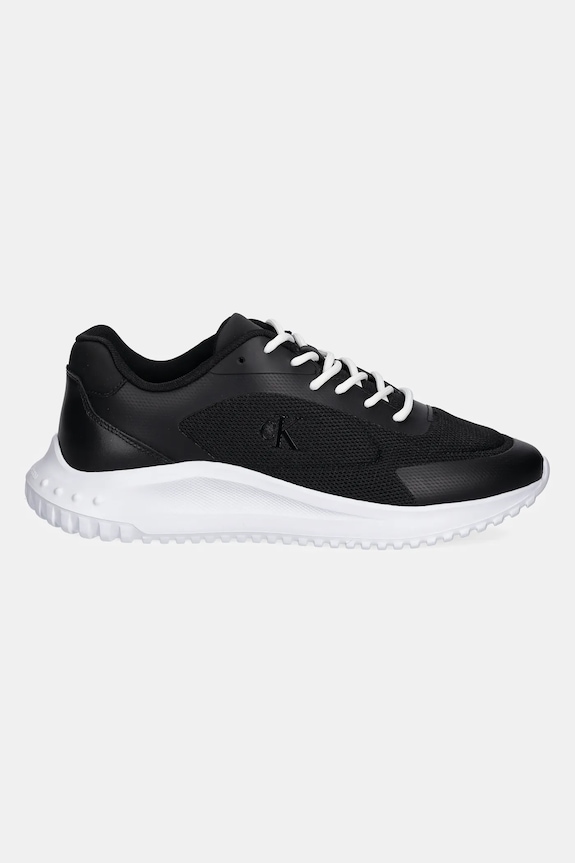 Calvin Klein Jeans sneakersy EVA RUNNER LOW MESH MIX YM0YM01185 czarny SS25