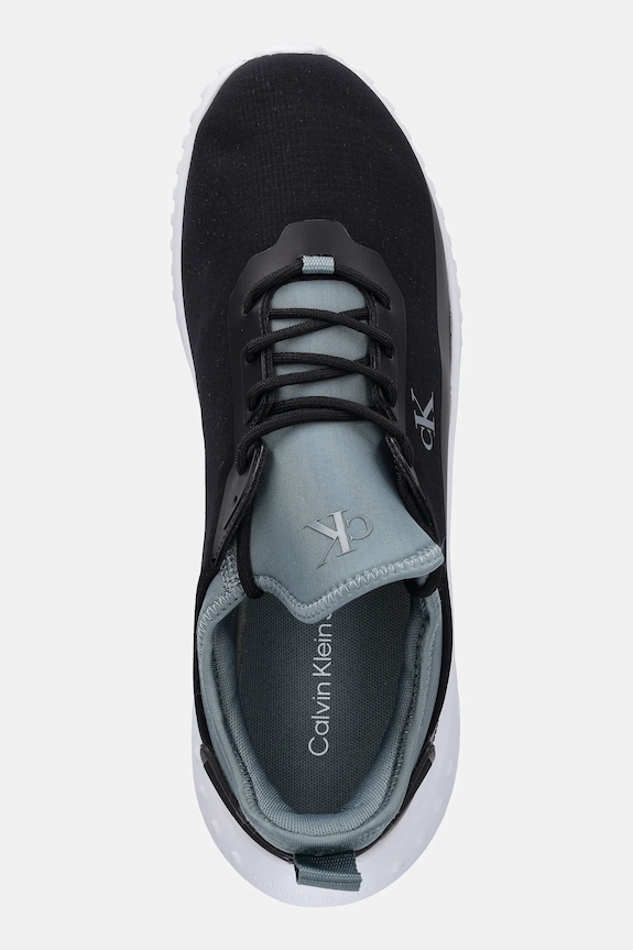 Tenisky Calvin Klein Jeans EVA RUNNER TECH RIPSTOP čierna YM0YM01203