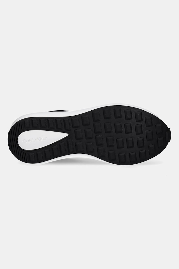 Sneakers boty Calvin Klein Jeans ATHLEISURE RUNNER TECH RIPSTOP YM0YM01205 černá