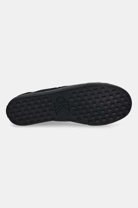 Tenisky Calvin Klein Jeans ESS VULC LOW MG CANVAS YM0YM01209 černá
