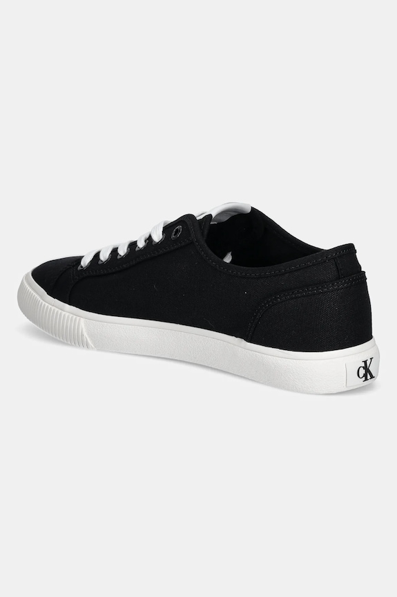 Boty Tenisky Calvin Klein Jeans ESS VULC LOW MG CANVAS YM0YM01209 černá