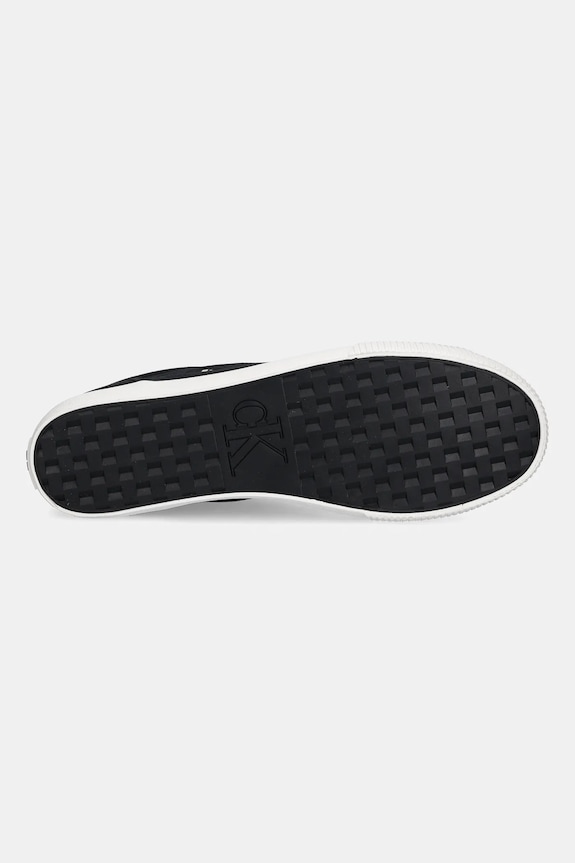 Calvin Klein Jeans trampki ESS VULC MID MG CANVAS YM0YM01210 czarny