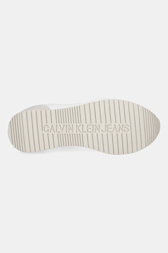 Calvin Klein Jeans sneakers RUNNER SOCK LACEUP MG CANVAS YM0YM01217 bianco