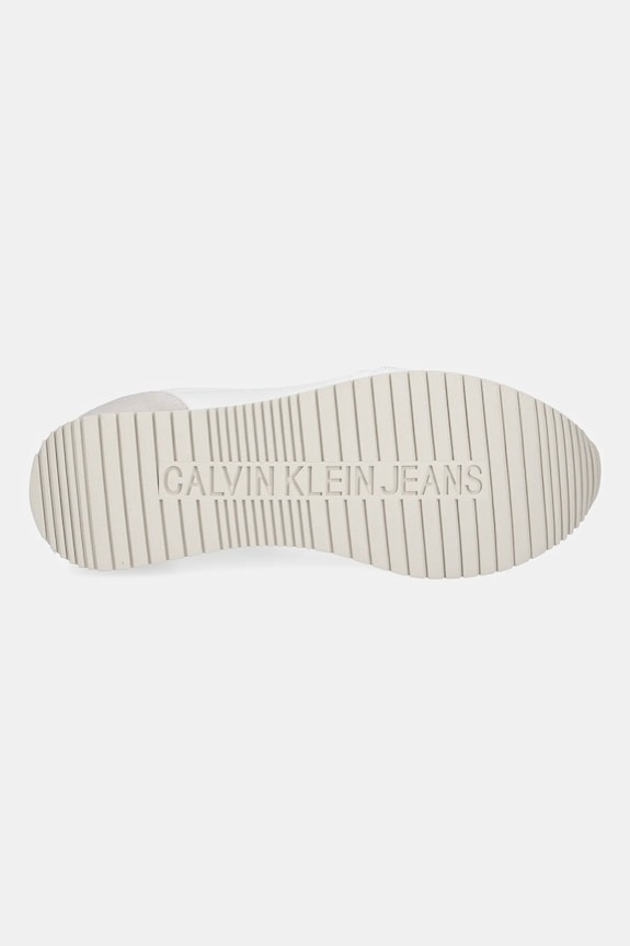 Calvin Klein Jeans sneakers RUNNER SOCK LACEUP MG CANVAS YM0YM01217 bianco