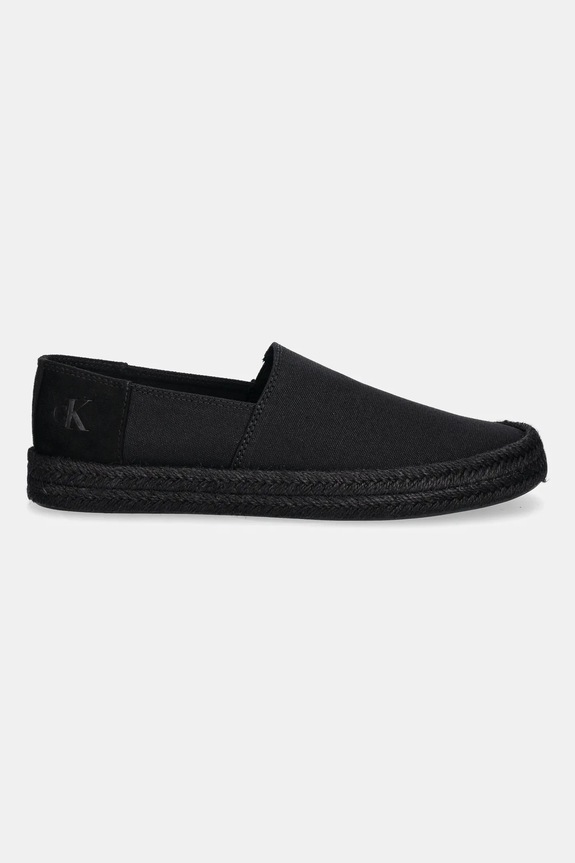 Calvin Klein Jeans espadrillas INJ ESPADRILLE CV SU YM0YM01250 nero SS25