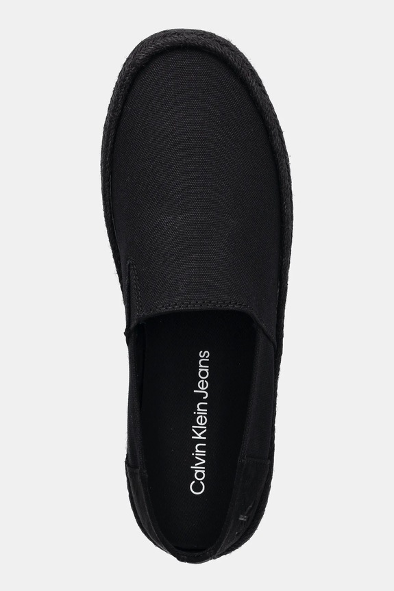Calvin Klein Jeans espadrillas INJ ESPADRILLE CV SU nero YM0YM01250