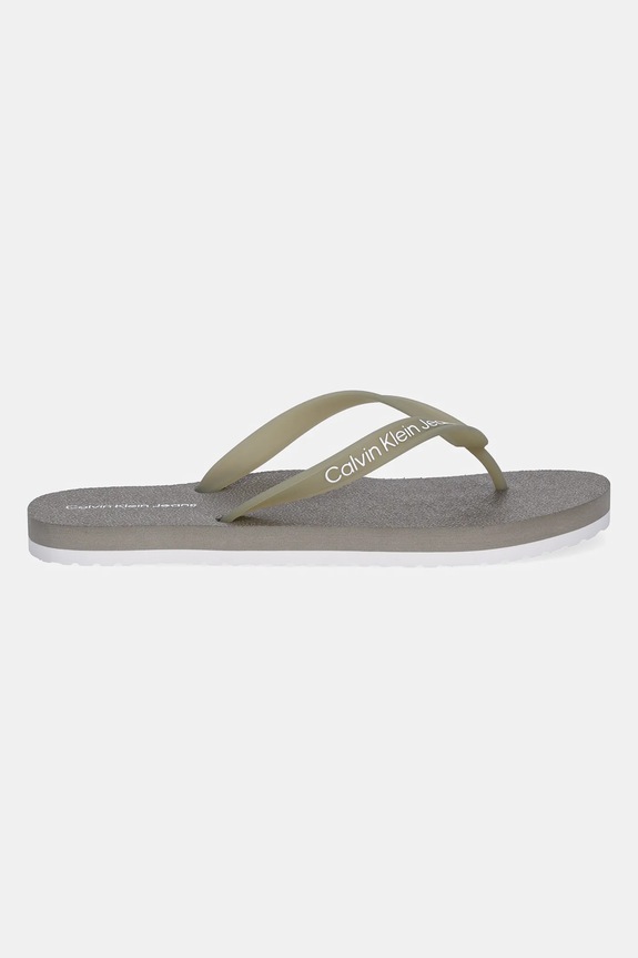 Calvin Klein Jeans flip-flop THONG+ TPU YM0YM01265 zöld SS25
